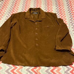 Brown Moleskin Shirt/Jacket